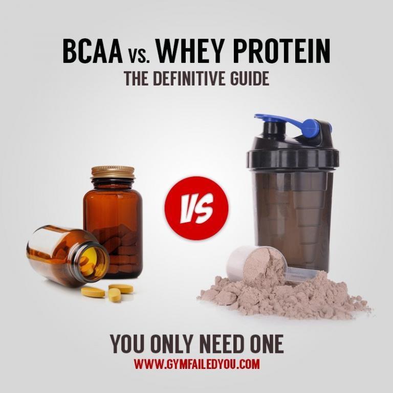 BCAA Vs Whey Protein: The Definitive Guide [Save Money]